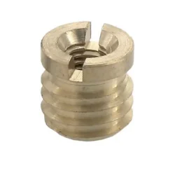 4 écrous cuvettes Laiton L, 12 mm x l. 12 mm^Diall Best