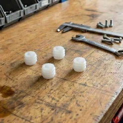 4 écrous inserts Plastique ø10 mm x L. 11 mm^Diall Sale