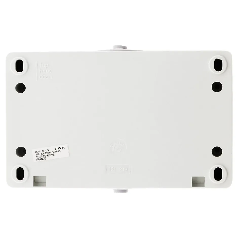 5 doubles prises 2P+T raccordement rapide-Zenitech Online