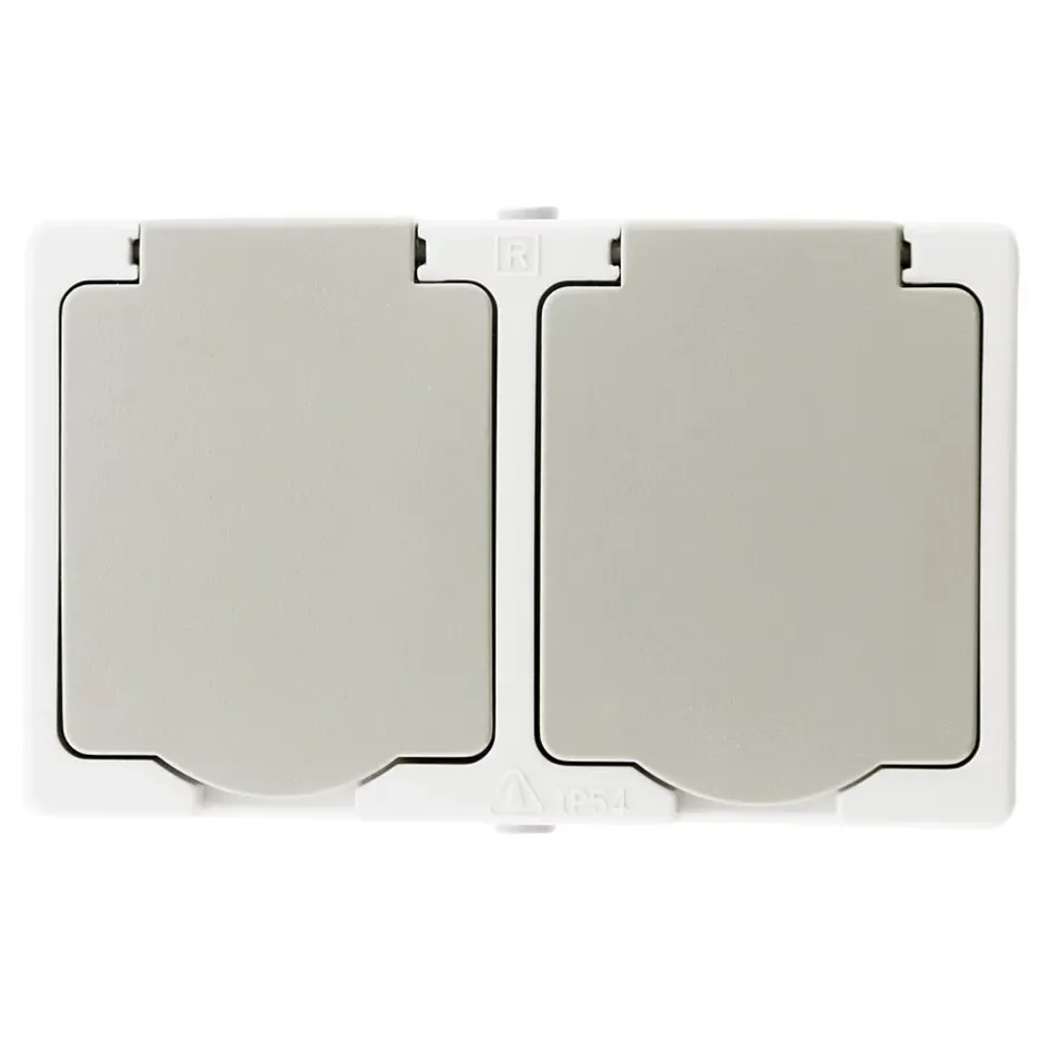 5 doubles prises 2P+T raccordement rapide-Zenitech Online