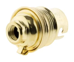 3 douilles B22 acier laitonné-Zenitech Best