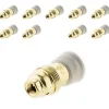 10 douilles E14 laiton bague^Zenitech New