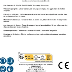 10 Ecrous à Oeil M12 mm - Inox A4 --D-Work New