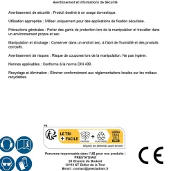 100 Ecrous Hexagonaux Bas M10 mm - DIN 439 - Inox A2 --D-Work Sale