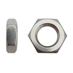 100 Ecrous Hexagonaux Bas M10 mm - DIN 439 - Inox A2 --D-Work Sale