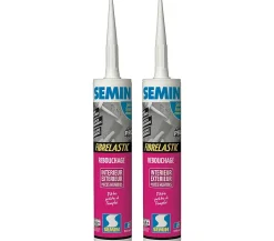 2 Enduits de Rebouchage Fibrelastic , Fissures Vivantes, Cartouche 310 ml^Semin Clearance