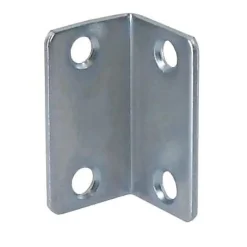 4 Equerres spéciale Acier zingué 45 x 25 mm-Diall Hot