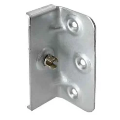 2 Ferrures de lit en applique 90 x 40 mm-Diall Best