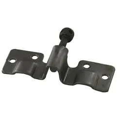 2 Ferrures de lit en applique 93 x 40 mm-Diall Best