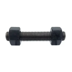 10 Filets et 2 Ecrous Montés D. 18 x 100 mm - ASTM A193 et ASTM A194 - Brut --D-Work Outlet