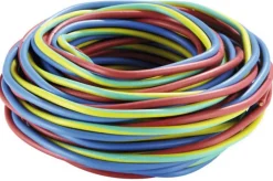 3 fils 2,5mm² H07VU RO/BL/VJ couronne 5 m-Nexans Online