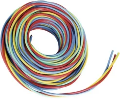 3 fils 2,5mm² H07VU RO/BL/VJ couronne 5 m-Nexans Online