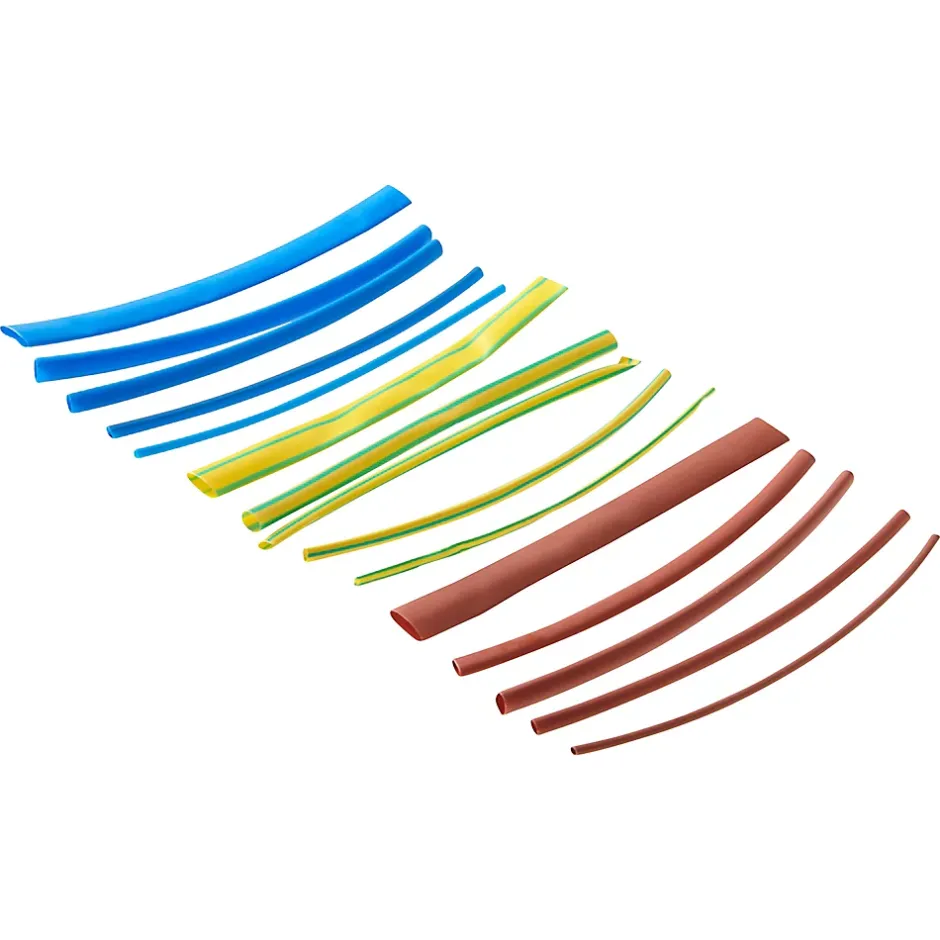 15 gaines thermorétractable colorées ø8/ø6/ø4/ø3/ø2 mm^Diall New