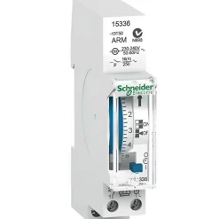 15336 Interrupteur Horaire électromécanique Journalier 24h - 1 Canal - Réserve De Marche 100h - Schneider^Schneider Electric Sale
