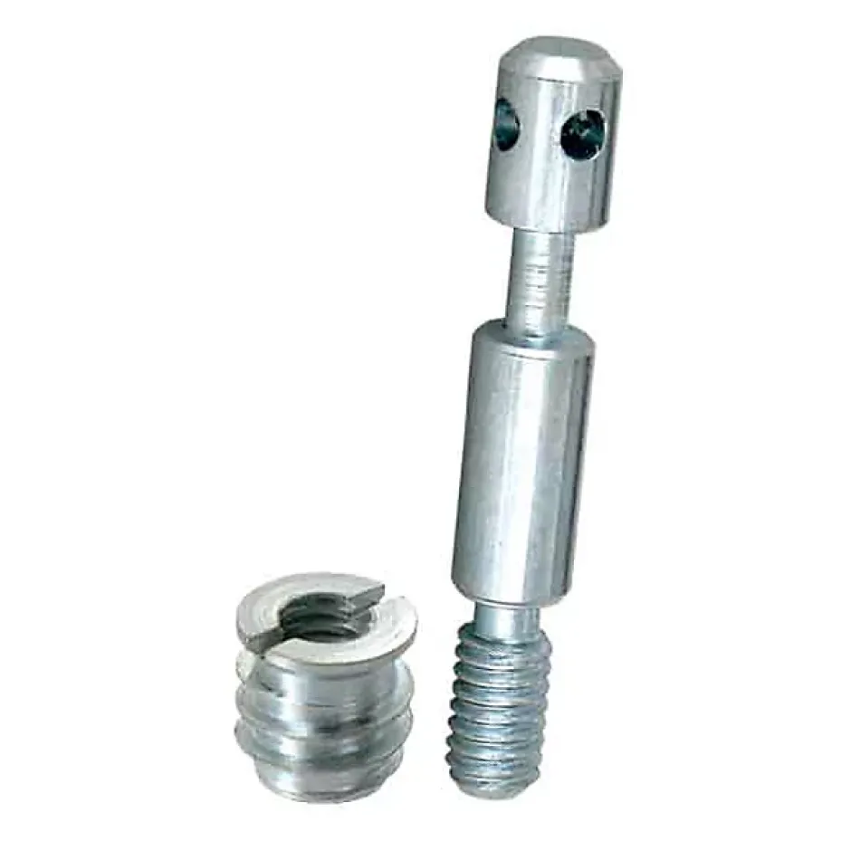 2 kits de vis de rappel Acier zingué ø8 mm x L.60 mm-Diall Outlet