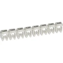 038229 - Boite De 1200 Repères Cab 3 Pour Fils 1,5mm² à 2,5mm² - Marquage Chiffre 9 Blanc^Legrand Best