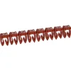 038222 - Boite De 1200 Repères Cab 3 Pour Fils 1,5mm² à 2,5mm² - Marquage Chiffre 2 Rouge^Legrand New