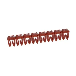 038212 - Boite De 1200 Repères Cab 3 Pour Fils 0,5mm² à 1,5mm² - Marquage Chiffre 2 Rouge-Legrand