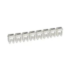 038219 - Boite De 1200 Repères Cab 3 Pour Fils 0,5mm² à 1,5mm² - Marquage Chiffre 9 Blanc^Legrand Online