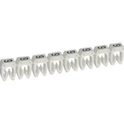 038219 - Boite De 1200 Repères Cab 3 Pour Fils 0,5mm² à 1,5mm² - Marquage Chiffre 9 Blanc^Legrand Online