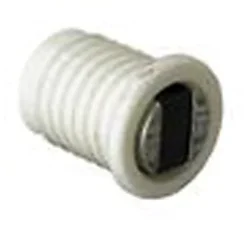 2 loqueteaux cylindre Blanc 4 kg à encastrer-Diall Hot