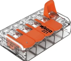 15 mini connecteur 5 entrées pour fil souple ou rigide^Wago Sale