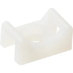 25 mini embase à visser pour cavaliers de serrage de 4,8 mm transparent-Diall New