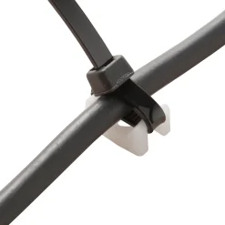 25 mini embase à visser pour cavaliers de serrage de 4,8 mm transparent-Diall New