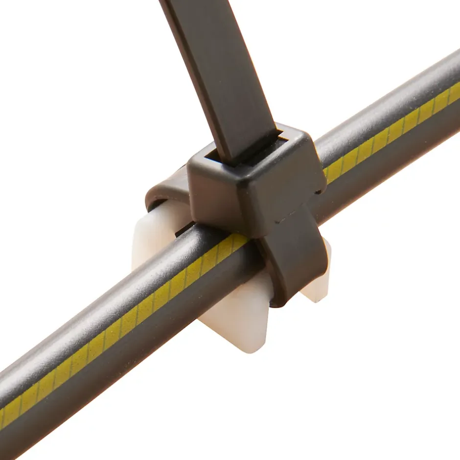 25 mini embase à visser pour cavaliers de serrage de 9 mm transparent^Diall Hot