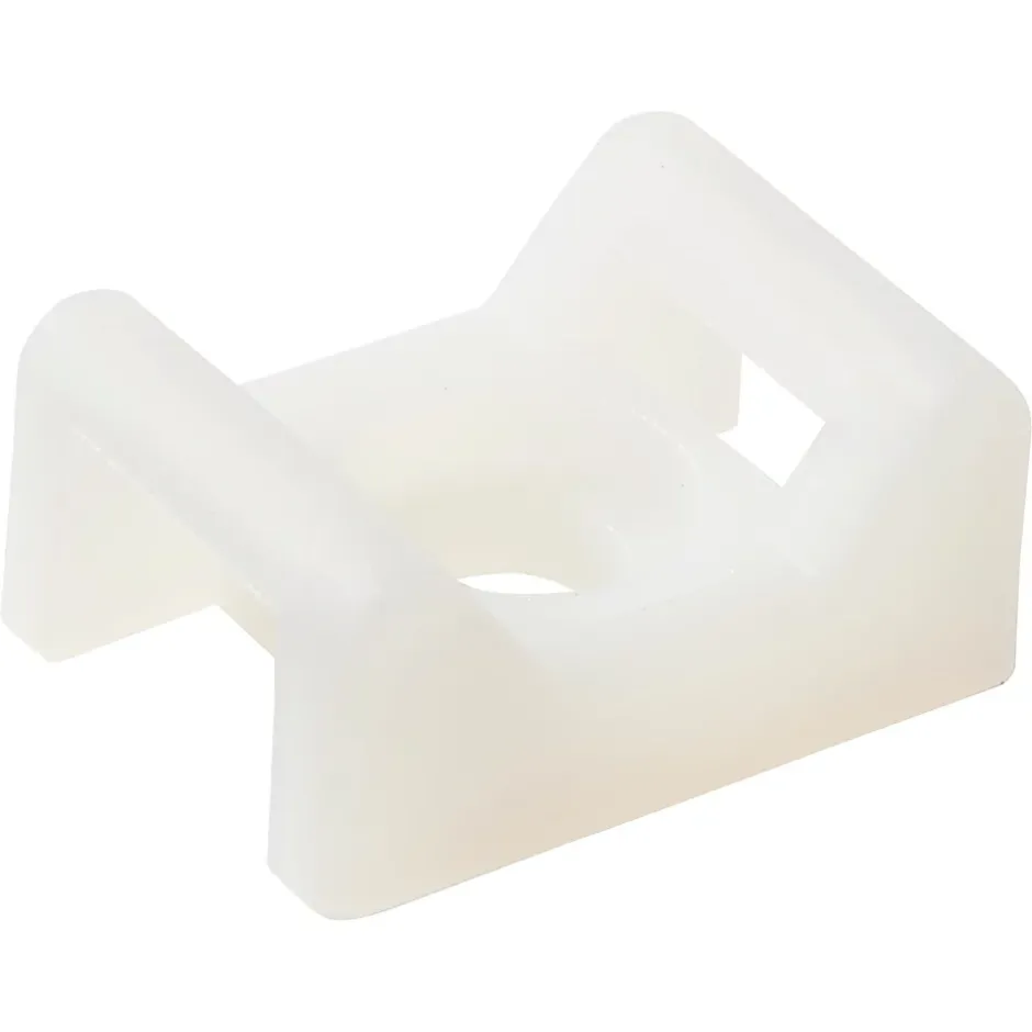 25 mini embase à visser pour cavaliers de serrage de 9 mm transparent^Diall Hot