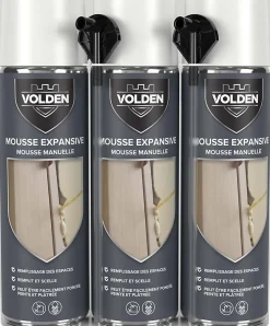 3 mousses expansives en lot 500ML^Volden Outlet