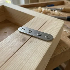 4 Pattes d'assemblage Inox L.60 x H.15 x EP.2mm-Diall Online