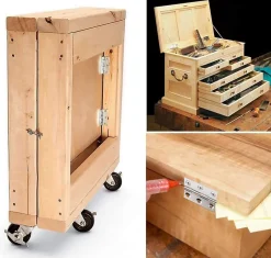 24 pcs en acier inoxydable meubles de maison matériel Charnière de porte Long 44 mm x 34 mm-Deko Outlet