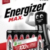 6 Piles alcalines AAA LR3 Max-Energizer Online