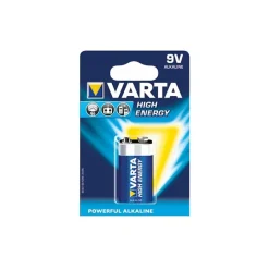 2 piles 9V , 6f22 high energy-Varta Best