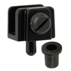 2 pivots pour porte en verre l. 20 mm x H. 16 mm-Diall Discount