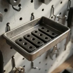 4 platines 3 trous ø7 mm x L. 39 mm x l. 16 mm-Diall Discount