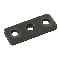 4 platines 3 trous pour vis ø9 mm x L. 39mm x l. 16mm-Diall Discount