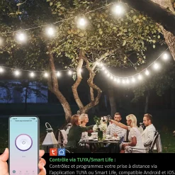 3 Prises Extérieures 3680W connectées Wifi + Suivi de consommation^Kyf Outlet