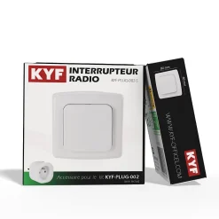 3 Prises intérieures 3680W connectées Wifi+ 3 Interrupteurs ON/OFF-Kyf Outlet
