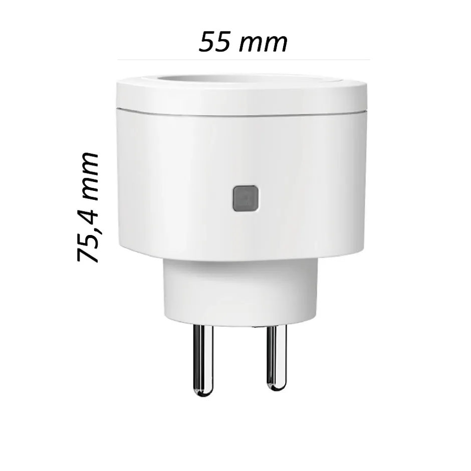 2 Prises intérieures 3680W connectées Wifi + 2 Interrupteurs + Télécommande^Kyf