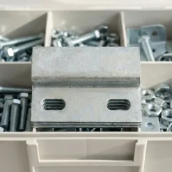 2 Profils Z simple Acier zingué 76 x 45 mm^Diall Outlet