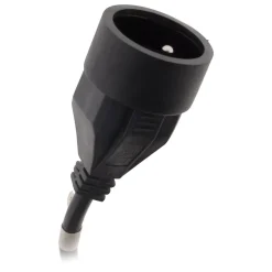 6 prolongateurs 16A 2P+T noir 10m-Zenitech Online