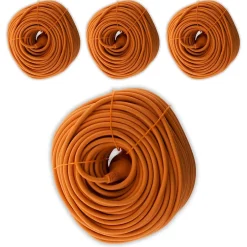 4 prolongateurs jard. 16A 50m orange-Zenitech Sale