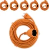6 prolongateurs sans terre 16A 20m^Zenitech Sale