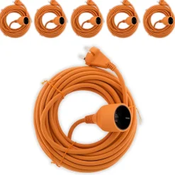 6 prolongateurs sans terre 16A 20m^Zenitech Sale