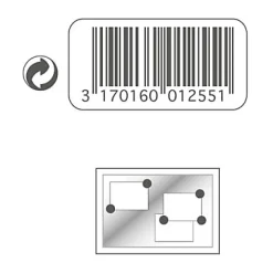 15 punaises translucides^Le Crochet Francais Online