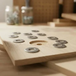 10 rondelles plates moyennes acier zingué Ø3 mm^Diall