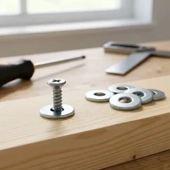 10 rondelles plates moyennes acier zingué Ø7 mm^Diall Best