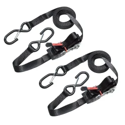 2 sangles à cliquet avec crochets S-Master Lock New